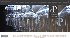 Desktop Screenshot of cproestlerweine.de